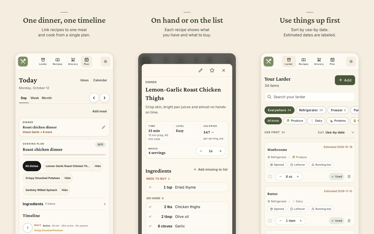 Serve Yourself App Store screenshots